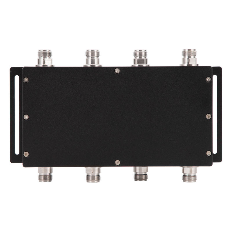 Hybride combinator Hybride koppeling 4 in 4 uit 698-3800MHz N-F voor naadloze signaal samenvoeging