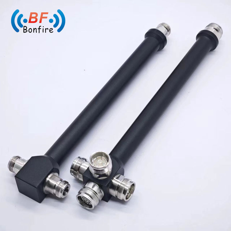 4000MHz C Band 2/3/4 Way Power Divider Splitter N Vrouwelijke 20W Power Rating is en Grijs
