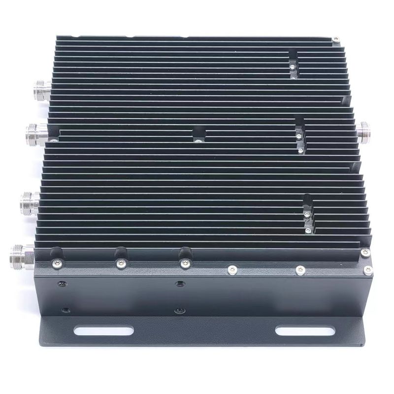4.100kg Grijs/Rood/Zwart/Aangepast 698-3800MHz Low Pim Hybrid Coupler 4 in 1 uit 150dbc NF