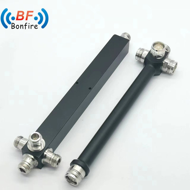 50W Direct 698-3800MHz 2 Way Power Splitter N Vrouwelijke connector IP60 voor Ibs Bts en Das