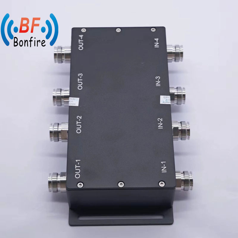 698-3800MHz Low Pim 2X2 Hybrid Coupler 4.3-10 Female Hybrid Combiner voor breedband