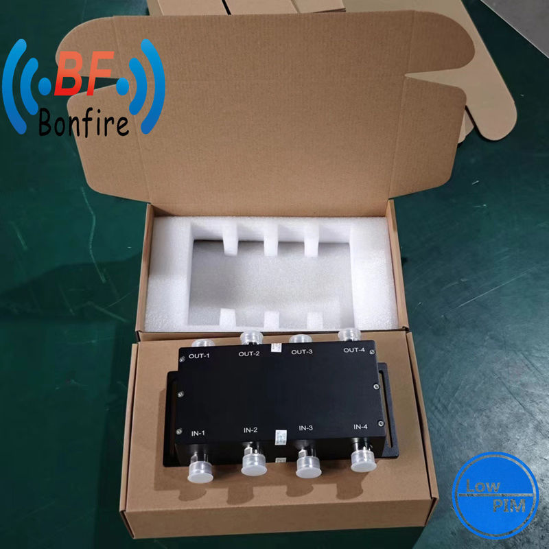 Hybride koppeling VHF 698-3800MHz 3dB Hybride Combiner 4 in 4 met N-type aansluiting