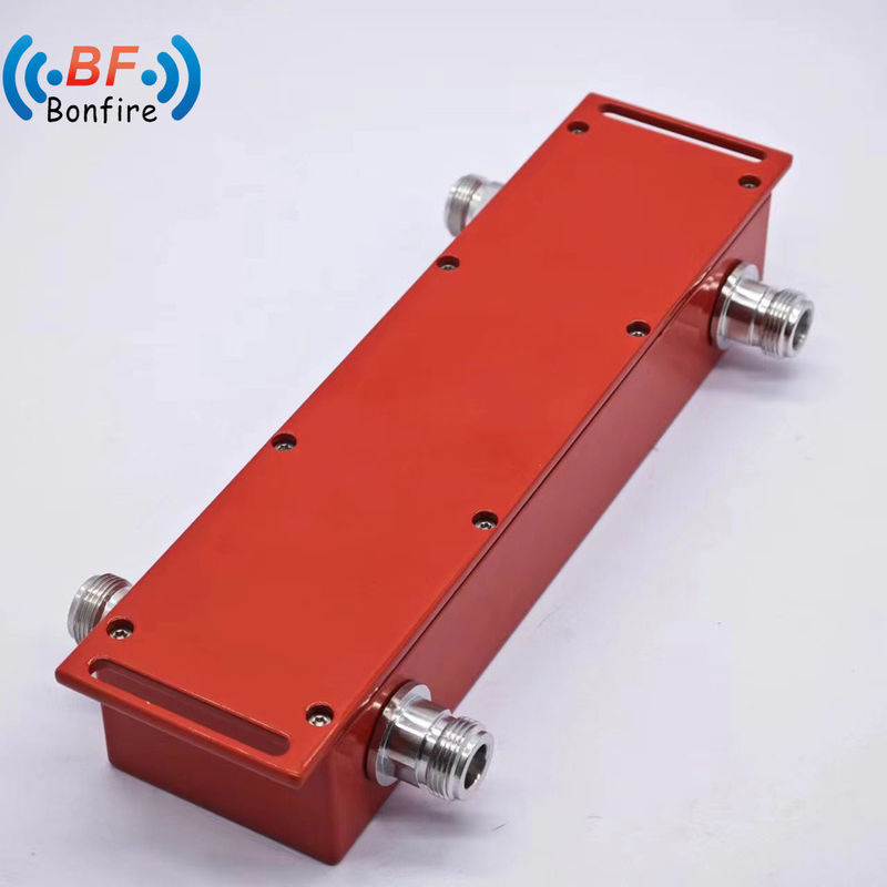 4.3-10-F/DIN-F/N-F 90 graden RF hybride koppelaar 698-4000MHz VHF band 3dB hybride combinator
