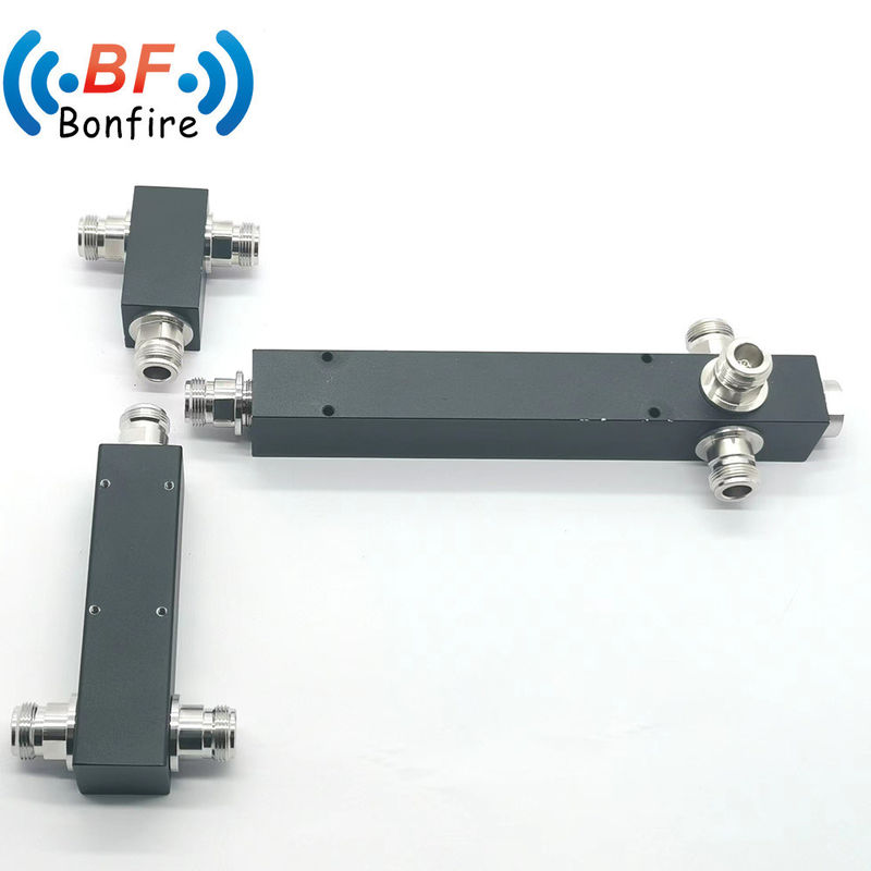350-3800MHz 2-weg vermogenverdeler met laag Pim-160 Dbc DIN-F/4.3-10-F/DIN-F interface
