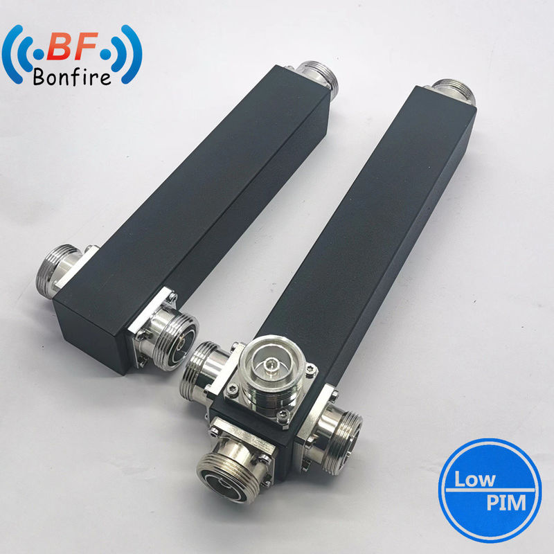 2-Way Round Reactive RF Power Divider/Power Splitter GFQ-XXXXXX 698-3800MHz Zwart