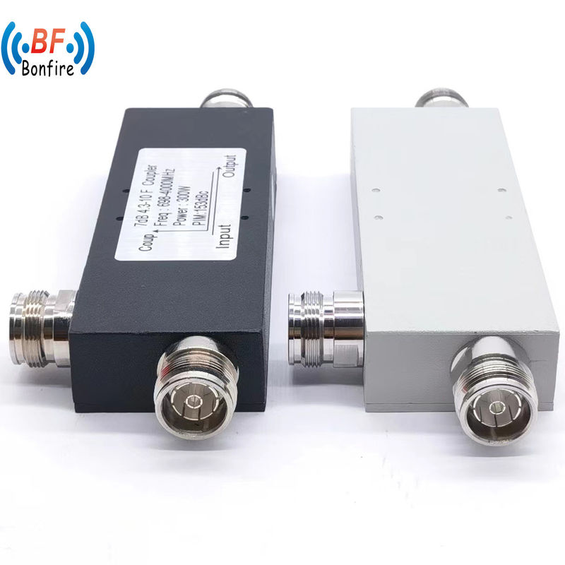 Small Cell Directional Coupler 555-6000MHz 4.3-10-F 3dB 5dB Grijs/Rood/Zwart/Aangepast