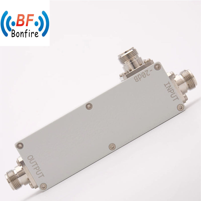 Innen/buiten IP65 N-type RF-coupler Pulsrichtingcoupler voor Das 698-4000MHz