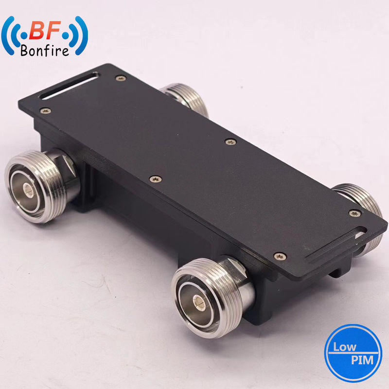 Gepersonaliseerde 698-3800MHz 2X2 RF Hybride Combiner Low Pim -155dbc 2 in 2 uit RF Coupler RF