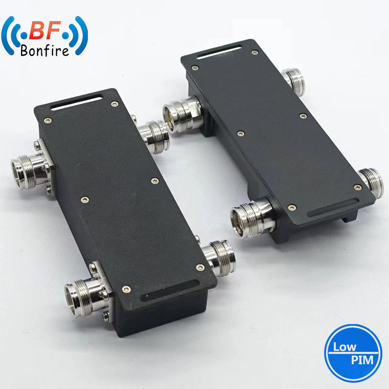698-3800MHz 2X2 Hybride Combiner Coupler -155dbc Low Pim RF met zie onderstaande gegevenstabel