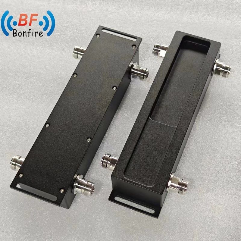4.3-10-F/DIN-F/N-F Interface RF Hybrid Combiner Hybrid Coupler 2 in 2 uit 698-3800MHz
