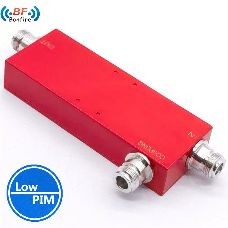 380-2700MHz N Vrouwelijke richtingscoupler 50dB Low Pim voor binnen-/buitenmarkt IP65