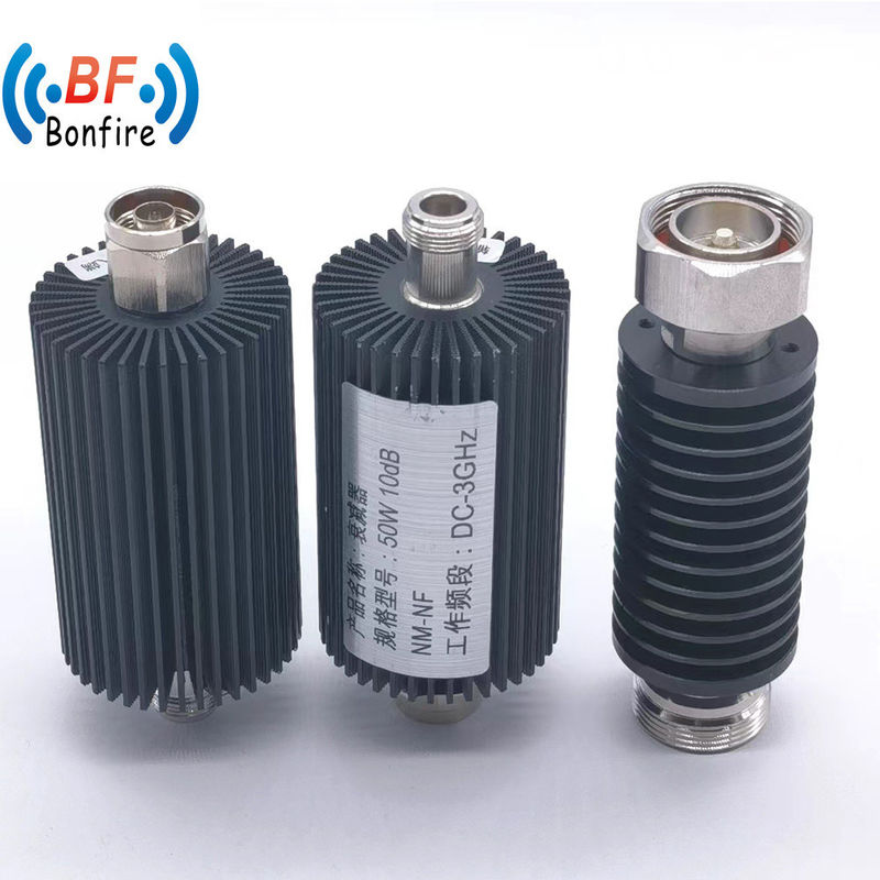 10W 20W 50W 100W 200W RF Low Pim Passive Coaxial Attenuator voor draadloze communicatie
