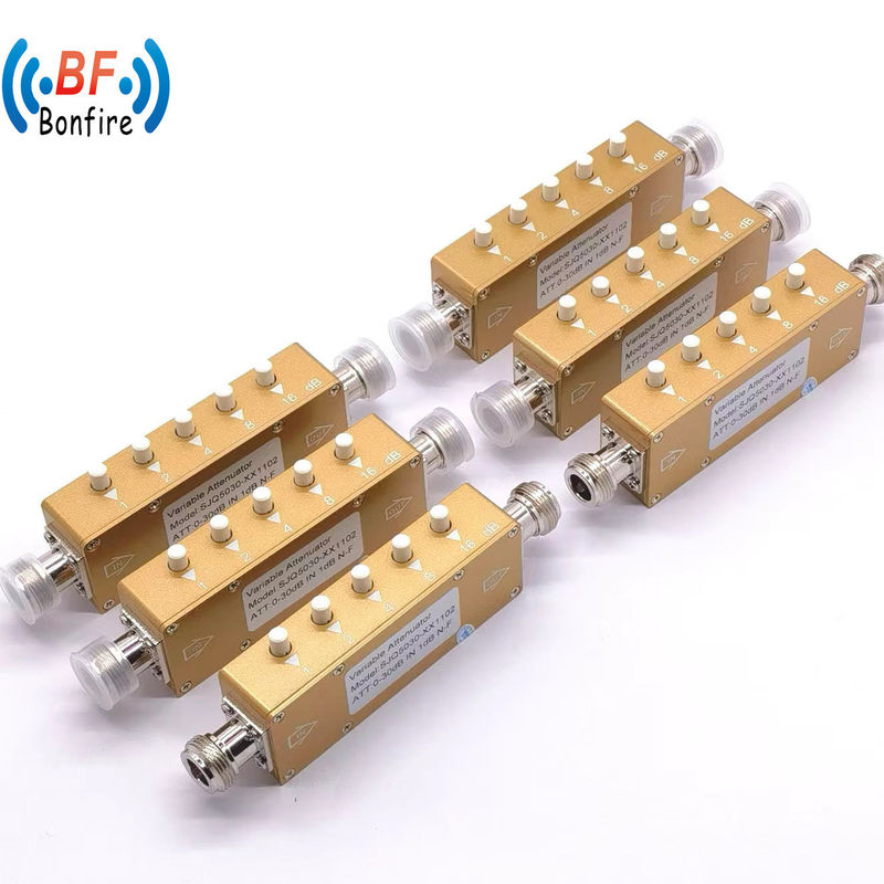 Verstelbare Attenuator voor N-F-interface DC-3000MHz 5W Stepped Attenuator Step Att