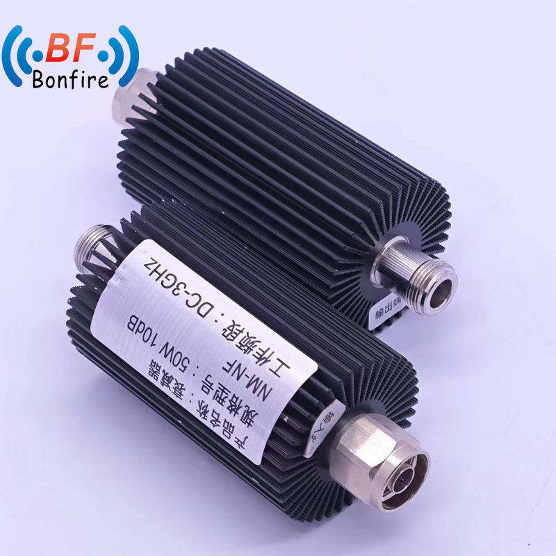 DC-3800MHz coaxiale vaste attenuator 3/6/10/15/20/30dB Rode verpakking Bruto gewicht 0,450kg