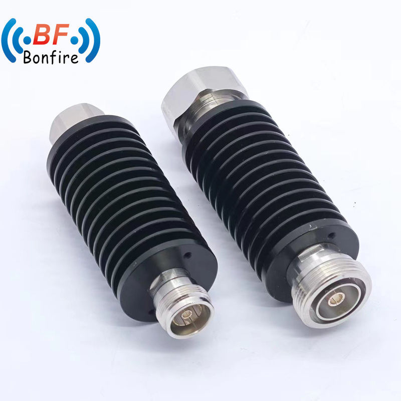 100W DC-3800MHz N-type coaxiale vaste attenuator met warmteafvoer 3/6/10/20/30/40dB