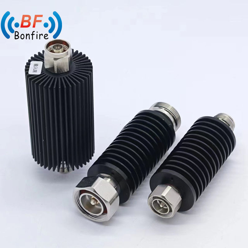 200W N-type Attenuator Vermogen DC-3800MHz 50 Ohm 3/6/10/15/20/30/40dB Verstelbaar Zwart