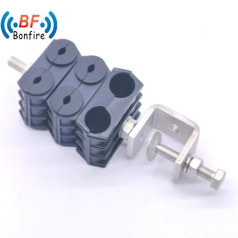 Black Suspension Anchor Dead End Clamps voor hangend glasvezelkabel ADSS-accessoires