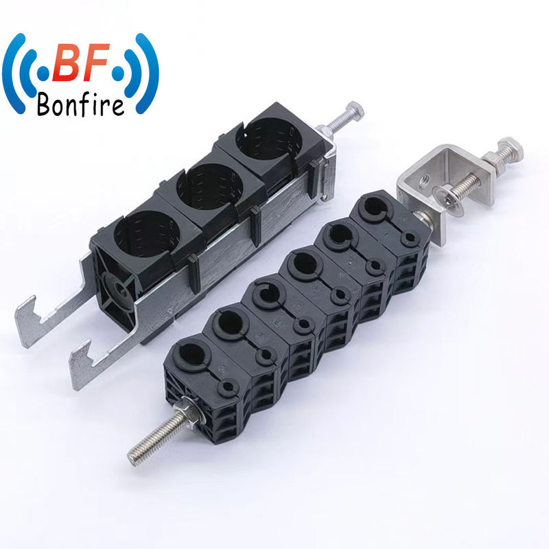 Toelevering Plastic ADSS Fiber Cable Accessories Wedge Dead End Anker Clamp voor ophanging