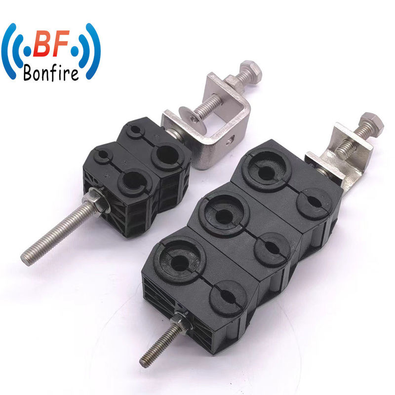 Op maat gemaakte ronde ADSS-vezeloptische J-hook-ophangklem OEM/ODM-productie