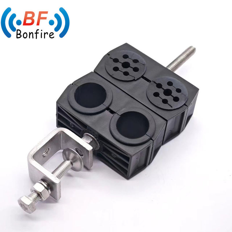 15.00cm * 6.00cm * 1.50cm Leaky Feeder Coaxial Cable Clamp voor eenvoudig kabelbeheer