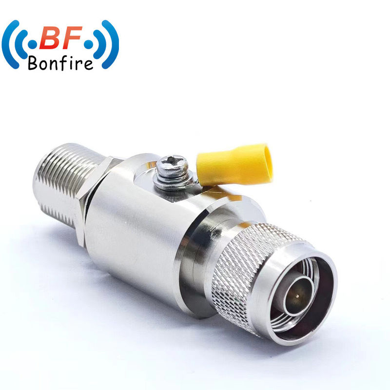 Verzekering DC-6000MHz UHF Coaxial Lightning RF Arrestor met N-M tot N-F Interface