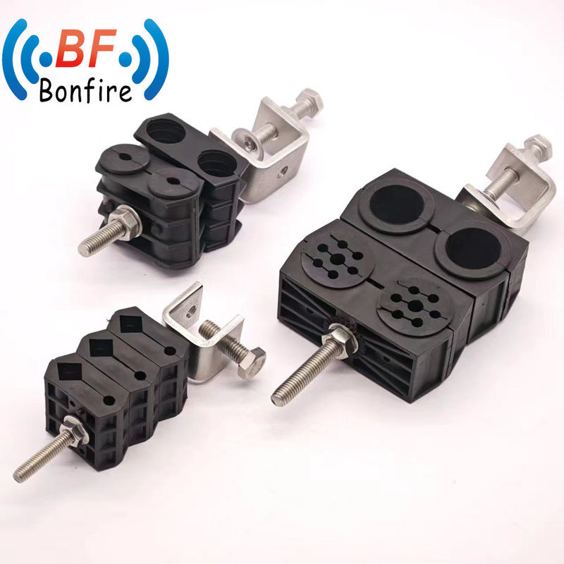 Eén-gat constructie type Rru Fiber Power Cable Clamp Feeder Clamp OEM/ODM Productie