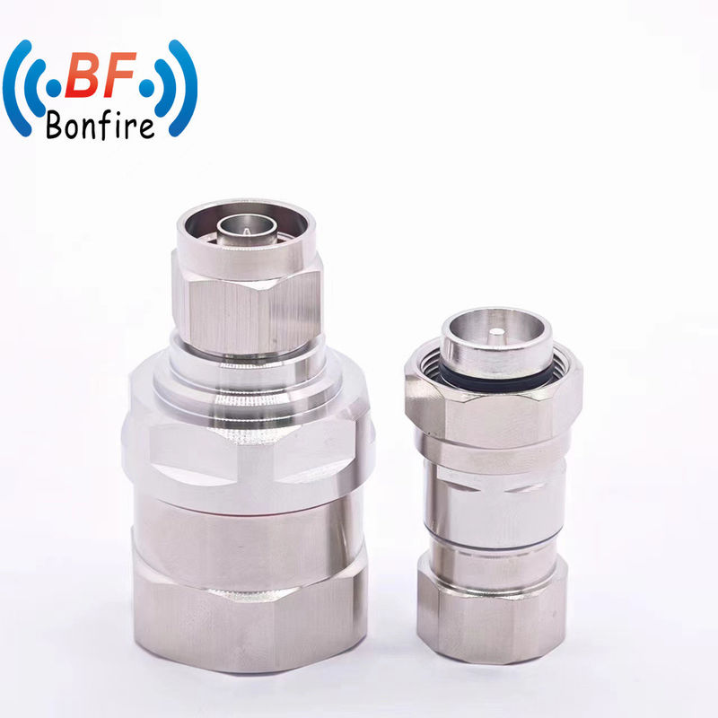 Waterdichtheid IP 67 DC-6GHz 500W 7/16 DIN Man 7/8 Flexible Cable RF Fixed Connector