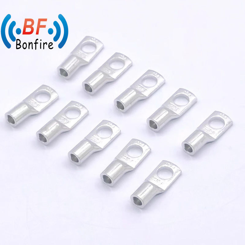 Red Cooper Ring Cable Lug Terminal voor hoog- en laagspanningscompressiekabels