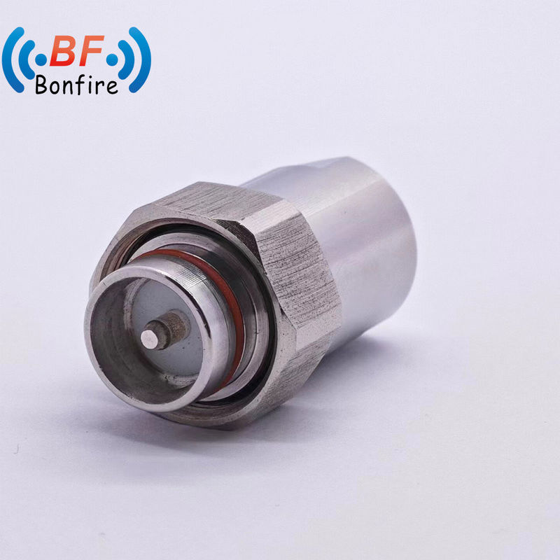 LJQ -XXXXX 4.3-10 Mannelijke DC-4GHz Straight RF Adapter Connector voor 1/2&quot; Feeder Cable Jumper
