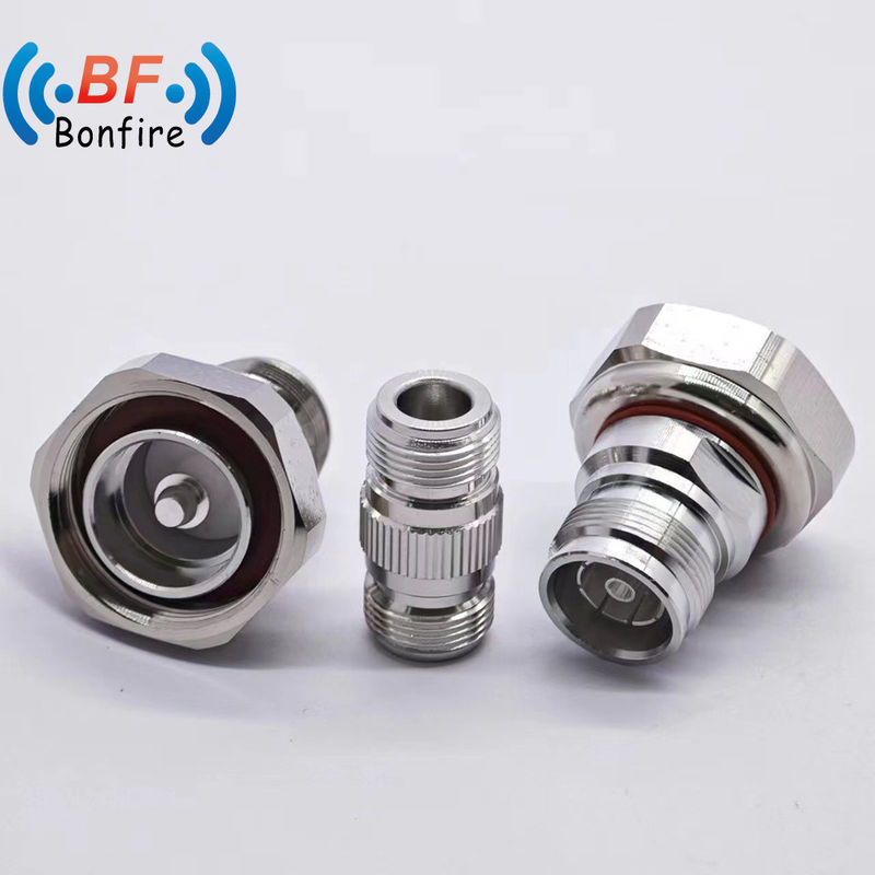 DC-4GHz Low Pim -160dbc Low Vswr 4.3/10 Vrouwelijke naar N Mannelijke RF Adapter Adapter voor Ibs Das